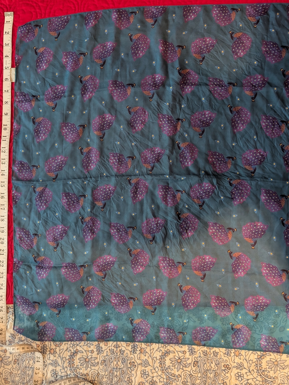 Erstwilder Scarf - Peacock